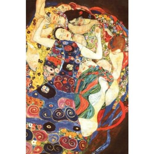 KLIMT - VIRGIN Art Film Print Silk Poster Home Wall Decor 24x36inch