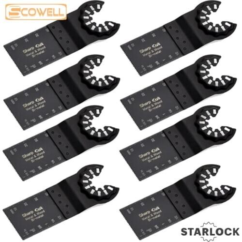 30% Off Starlock Bi-metal Plunge Oscillating Multi Tool Saw Blades for Starlock System Oscillating Tools Machine Renovate Blades