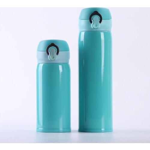 350/500ML Stainless Steel Thermos Cups Double Wall Insulated Thermos Vacuum Flask Coffee Tea Travel Mug Thermo Bottle Kids Gifts