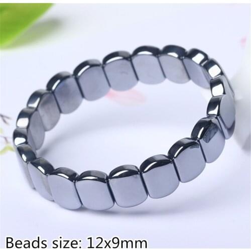 Top Natural Terahertz Bracelet Jewelry For Women Lady Men Healing Beauty Lucky Crystal Round Beads Stone Gemstone Stretch AAAAA