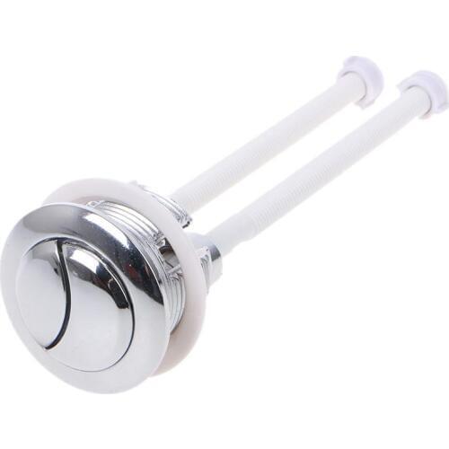 Top Quality Dual Flush Toilet Tank Button Closestool Bathroom Accessories Water Saving Valve Oct26-A