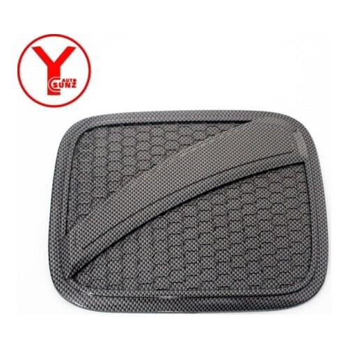 YCSUNZ ABS carbon fuel tank cover stickers For mitsubishi pajero sport 2016 2017 2018 2019 accessories For montero sport 3 2018