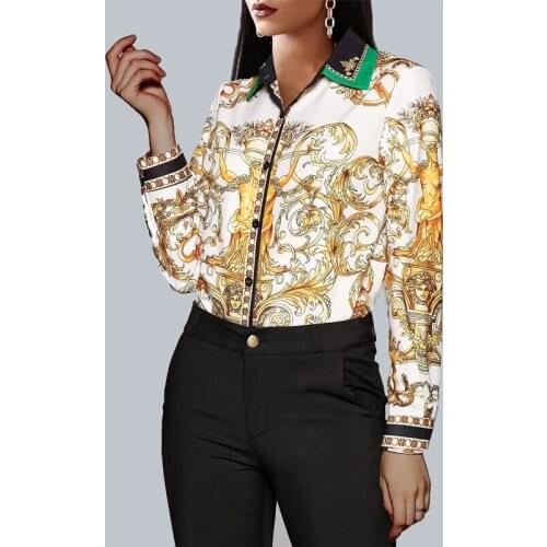 ZENGHUILIN Women's Printed Shirts