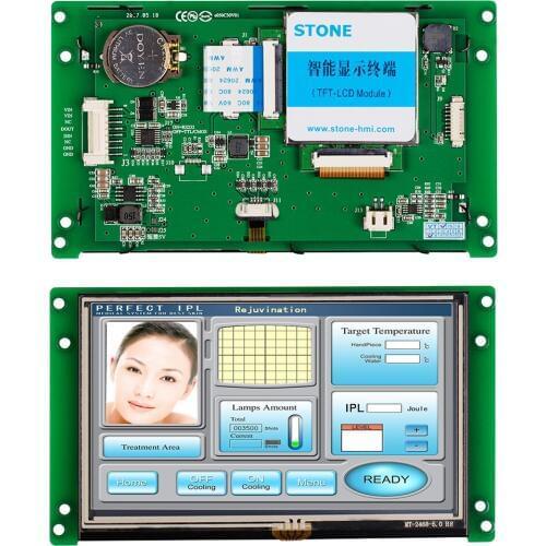 5.0 Inch Display Module TFT LCD High Brightness For Industrial Control Application
