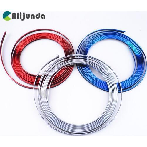 5M Car Door Dashboard Air Outlet Steering-wheel Styling Interior Decoration Line Strips for Lexus ES250 RX350 330 ES240 GS460 CT