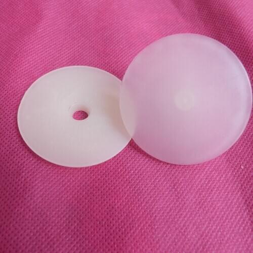 60set/lot new 50mm white plastic safety toy joints & washer for diy doll materials