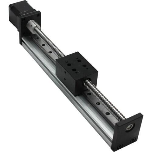 Free shipping Cheap C7 Ball Screw Driven CNC Linear Motion Stage Slide Actuator Guide Rail For 3d Printer Robotic Arm Kit