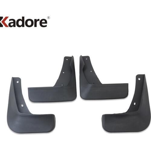 For Mitsubishi Lancer EX 2008-2014 ABS Black Mudguards Mud Flaps Dirt Protector Dash Board Mudguard Fender Cover 4pcs/set