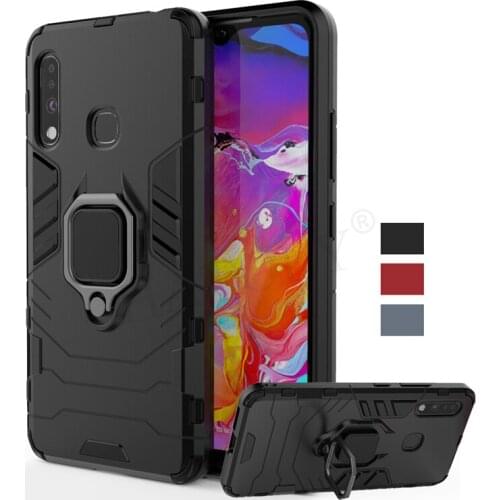 For Samsung Galaxy A70E Case Magnetic Ring Holder Shockproof Bumper Armor Phone Case Galaxy A70 E Back Cover For Samsung A70E