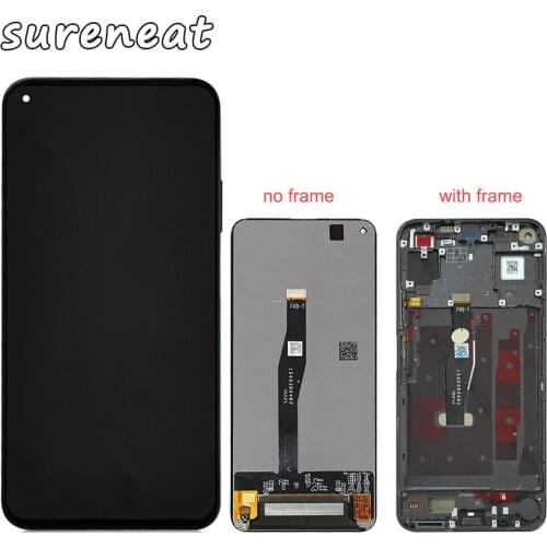 Display for Huawei Nova 5T Honor 20 LCD Display Touch Screen Digitizer With Frame for 6.26" Huawei Nova5T LCD YAL-L21 Display