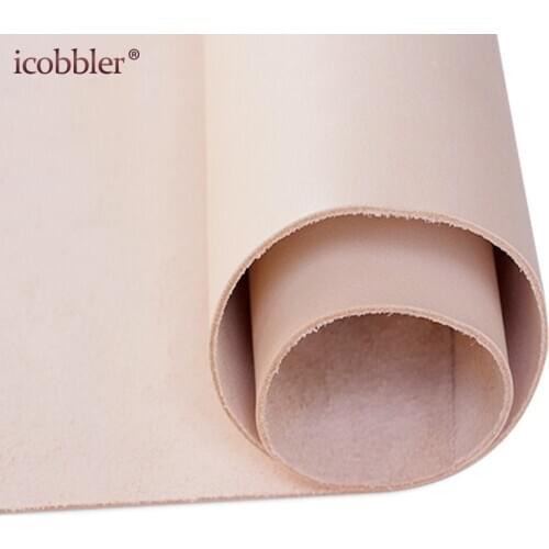 Import Tooling Leather, Full Grain Cow Leather Vegetable Tanned for Making Holsters Knife Sheathes Coasters Easy To Emboss Stamp