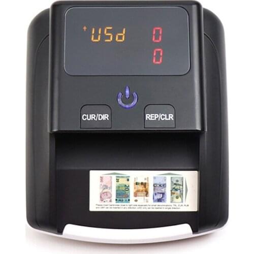 Small portable currency detector 5W UV currency detector LED screen US dollar and euro currency detector can be customized