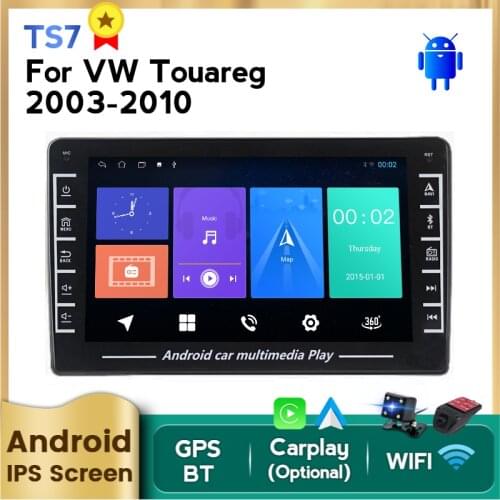 MEKEDE Android system 1280*720 IPS screen For VW Touareg 2003-2010 auto multimedia video player car navigation GPS FM radio