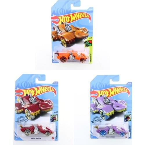 2021 KNIGHT DRAGGIN Original Hot Wheels Mini Alloy Coupe 1/64 Metal Diecast Model Car Kids Toys Gift