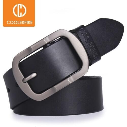 Mens genuine leather belt designer belts men high quality luxury strap male belts for men fashion vintage pin buckle for jeans