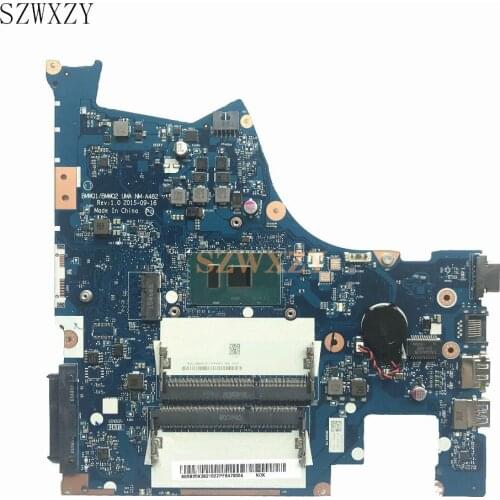 SZWXZY For Lenovo 300-15ISK Laptop Motherboard With SR2EZ I7-6500U 5B20K38210 UAM NM-A482 DDR3L