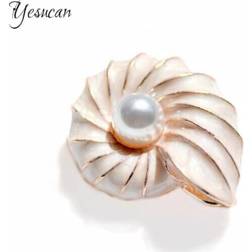 Yesucan White Brooches For Clothes