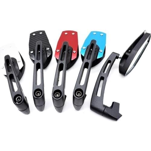 For Motorcycle Rearview Mirror Modified Universal Cool Electric Car Scooter Sports Car Inverted Rearview Mirror Retroreflector