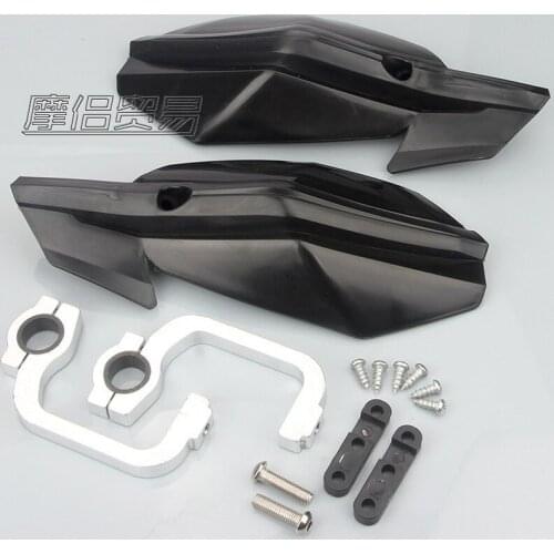 1 pair Motorcycle Handlebar handguards Hand Guards Fit Handle Protector Shield Scooter Windproof Handlebar HandGuards Protection