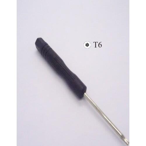 30PC/set wholesale T6 screwdriver head Small Plum hexagonal screwdriver for repairing mobile phone and electronic product