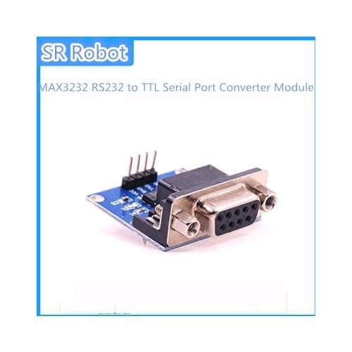 5pcs MAX3232 RS232 to TTL Serial Port Converter Module DB9 Connector MAX23