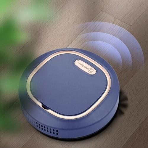 CPDD Auto Robot Vacuum Cleaner 3 Hs Quick Recharge Sweeping/Vacuuming/Mopping USB Rechargeable for Large Room All Flat Floors