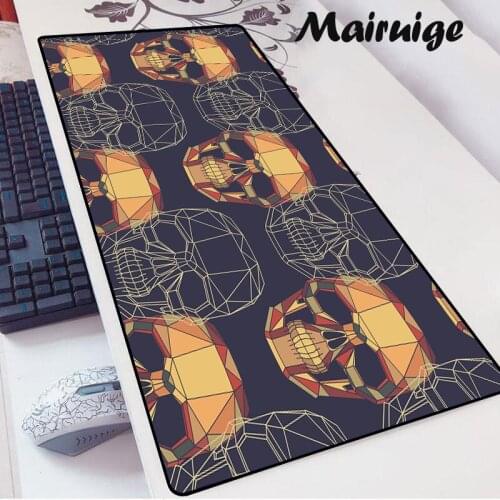 Mairuige Skull Pattern Large Mouse Pad Computer Keyboard Anime XL Mousepad Pc Laptop Gaming Accessories Desk Mat Gamer Table Pad