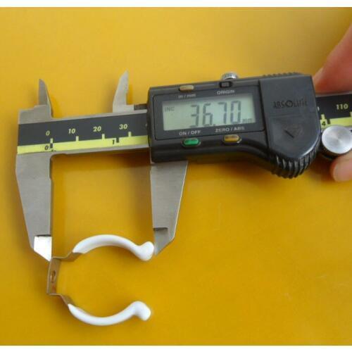 DHL 500pcs/lot White VIVARIUM AQUARIUM Fluorescent 28.3mm T9 UV TUBE LIGHT METAL CLIPS