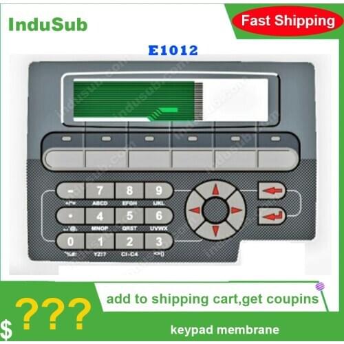 E1012 Type 06870 Membrane Keypad Keyboard Switch E1012 Type 06870