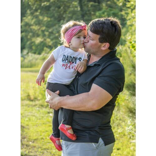 Daddys Mini Shirt Girls fathers day tops daddy daughter tees daddys princess shirt daddys girl t-shirt 1-12year