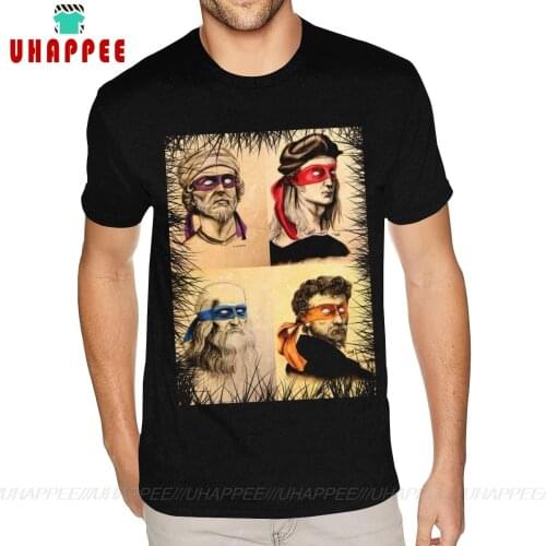 Harajuku The Real Masters T Shirt Men Personalized Short Sleeve 100 Cotton Black O Neck Tee Shirts