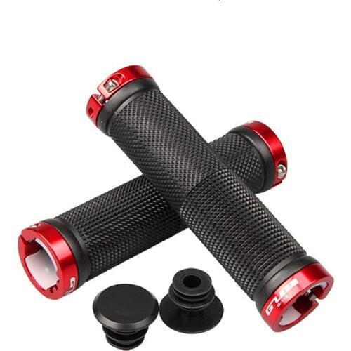 GUB Cycling Lockable Handle Grip For Bicycle MTB Road Bike Handlebar Bicycle Grip Bike Aluminum Alloy + Rubber