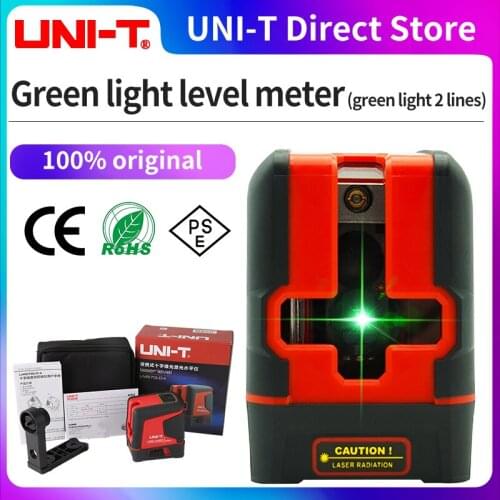 UNI-T LM570LD-II laser level meter green light two-line portable level grounding instrument wire bonding instrument