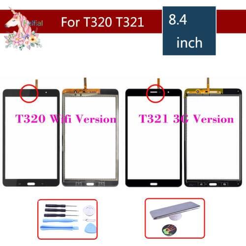 Original 8.4" For Samsung Galaxy Tab Pro SM-T320 T320 SM-T321 T321 Touch Screen Digitizer Panel Sensor Replacement