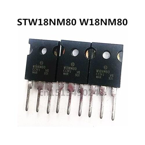 Original New 5PCS / STW18NM80 W18NM80 TO-247 TO247