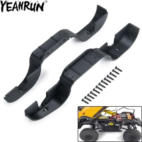 YEAHRUN SCX24 Plastic Fender Front & Rear Mud Flaps for 1/24 Axial SCX24 90081 AXI00002 RC Truck Car Shell Spare Parts