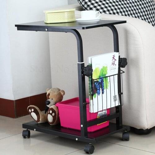 Movable Lifting Living Room Sofa Side Table Side Cabinet Computer Table Phone Table Side Small Simple Coffee Table Corner