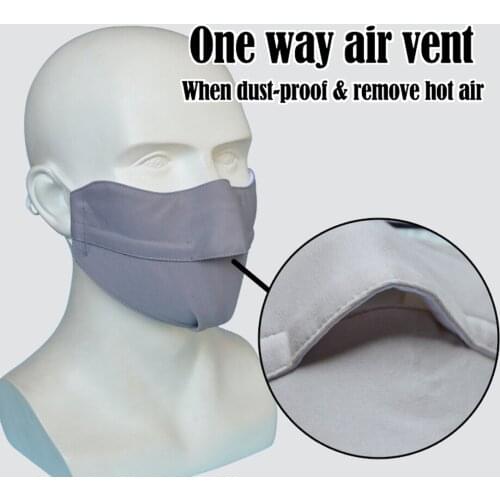 Anti-fog Face Mask For Glasses Wearing Adult Reusable 3D Breathable Mouth Mask Solid Color Greay Pink Party Decoration