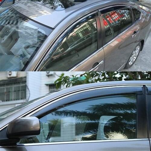 For Sun Window Visor Old Nissan Sentra Window Rain Shield Sun Guard Trim 2009-2019 Window Visor Nissan Sylphy Auto Parts