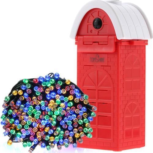 Saline 200 LEDsString Light by Salt Water Seawater RGBY Energy-saving for Party Festival Garden Indoor and Outdoor Decoraions