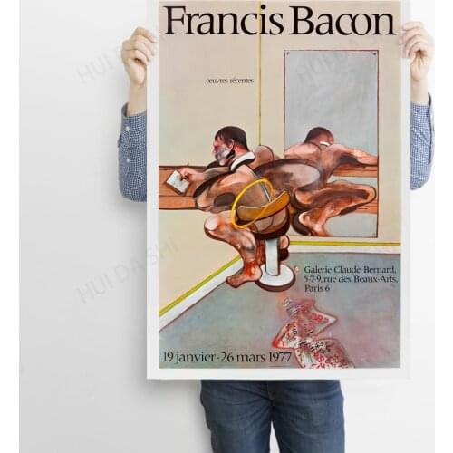 Francis Bacon Exhibition Poster | Francis Bacon Print | Modern Art | Wall Decor | Art Print | Art Decor | Francis Bacon Print