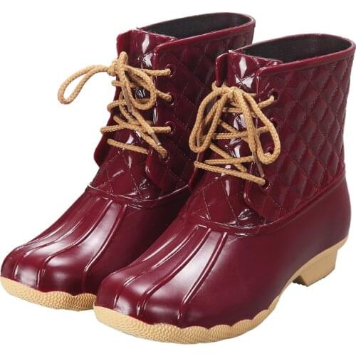 Rain shoes women rain boots short kitchen fashion non-slip adult shoe shoes water boots autumn and winter waterproof shoes women