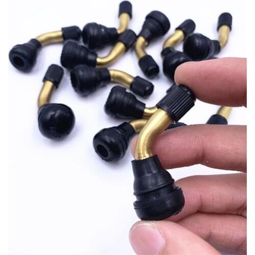 2 Pcs Motorcycle Tire Valve Tyre Valves Stem Rubber Vacuum Tire Nozzle Car Tire Nozzle Tire Accessories