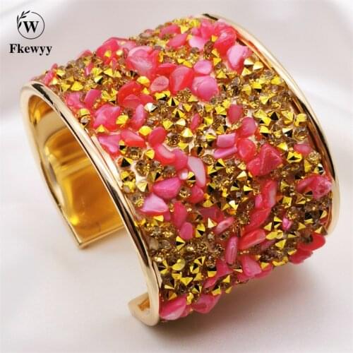 Fkewyy New Bohemian Style Bracelet Woman Designer Gothic Bangles Charm Festival Gift Fasion Jewelry Gothic Manual Accessories