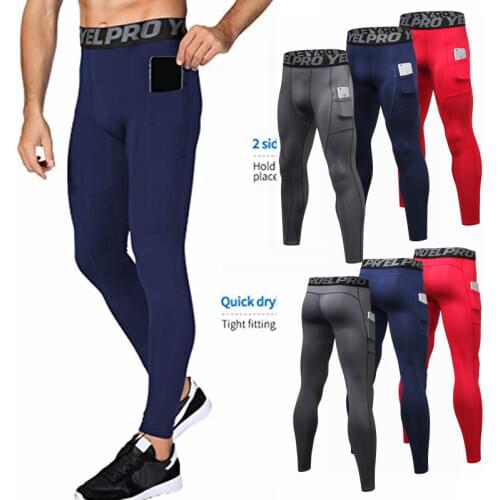 Winter Quality Thermal Casual Pants Men Brand Compression Tights Skinny Leggings Men Fashion Elastic Fitness Male Trousers