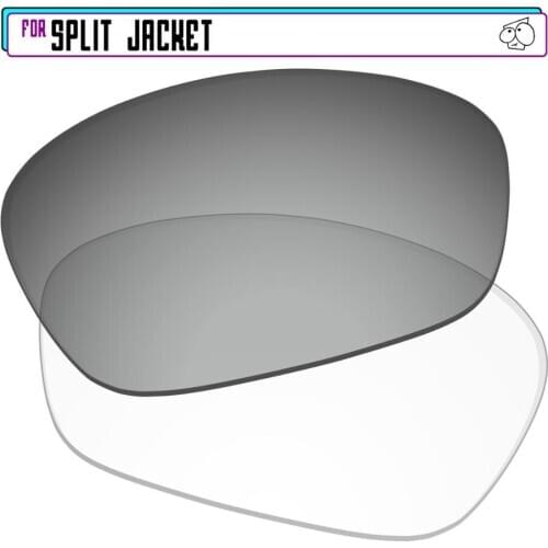 EZReplace Polarized Replacement Lenses for - Oakley Split Jacket Sunglasses - Eclipse Photochromic