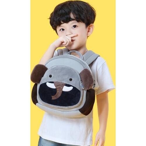 Cartoon backpack neoprene anti-lost backpack children 2-4 years old men and women backpack