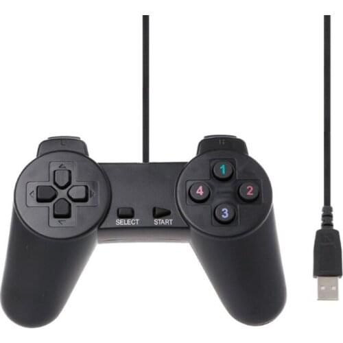 USB 2.0 Gamepad Gaming Joystick Wired Game Controller For Laptop Computer PC