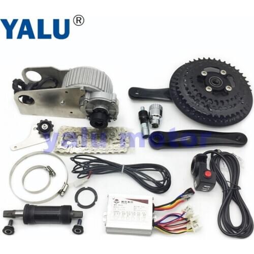 36V 450W stronger power middle drive electric bike motor kit Variable speed Ebike electric bicycle conversion kit for DC Motor