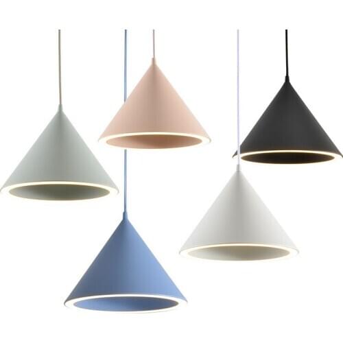 Nordic luminaire pendant lights iron LED pendant lights Home Decoration E27 Light Fixture luminaire deco maison